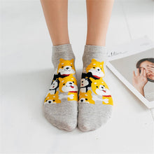 Load image into Gallery viewer, Some of the Shibas I Love Ankle Length Socks-Accessories-Accessories, Dogs, Shiba Inu, Socks-4