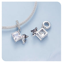 Load image into Gallery viewer, Sparkling I Heart Boston Terrier Silver Pendant-Dog Themed Jewellery-Accessories, Boston Terrier, Dogs, Jewellery, Pendant-9