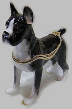 Load image into Gallery viewer, Standing Boston Terrier Small Jewellery Box FigurineDog Themed Jewellery