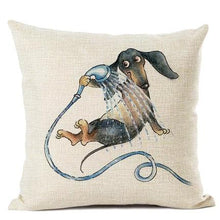 Load image into Gallery viewer, Star Sign Dachshunds Cushion CoversCushion CoverOne SizeAquarius