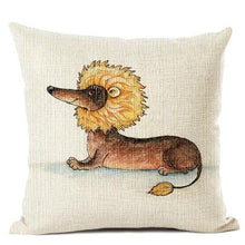 Load image into Gallery viewer, Star Sign Dachshunds Cushion CoversCushion CoverOne SizeLeo