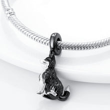 Load image into Gallery viewer, Sterling Silver Border Collie Charm - Perfect Gift for Border Collie Lovers-Dog Themed Jewellery-Border Collie, Charm Beads, Dogs, Jewellery, Pendant-2