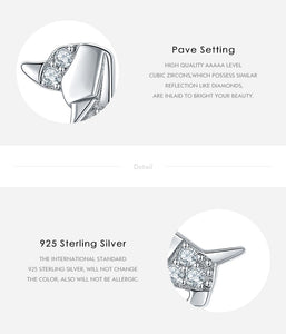 Stone Studded Dachshund Silver Earrings-Dog Themed Jewellery-Dachshund, Dogs, Earrings, Jewellery-7