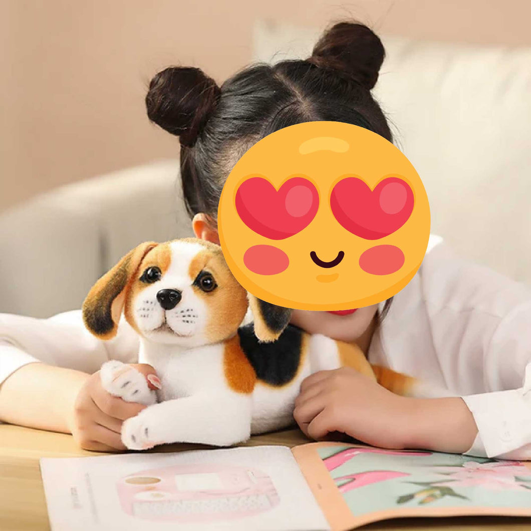 Stretching Beagle Stuffed Animal Plush Toy-Soft Toy-Beagle, Dogs, Home Decor, Soft Toy, Stuffed Animal-1