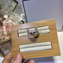 Load image into Gallery viewer, Stunning Corgi Love Silver RingDog Themed Jewellery