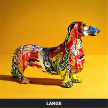 Load image into Gallery viewer, image of large dachshund statue