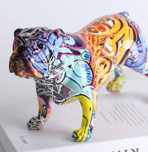 Load image into Gallery viewer, Stunning English Bulldog Multicolor Resin Statue-Home Decor-Dogs, English Bulldog, Home Decor, Statue-Blend A-Large-9