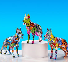 Load image into Gallery viewer, Stunning German Shepherd Design Multicolor Resin Statues-Home Decor-Dogs, German Shepherd, Home Decor, Statue-11