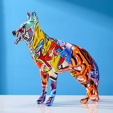 Load image into Gallery viewer, Stunning German Shepherd Design Multicolor Resin Statues-Home Decor-Dogs, German Shepherd, Home Decor, Statue-Blend A-2