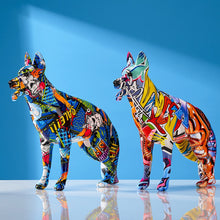 Load image into Gallery viewer, Stunning German Shepherd Design Multicolor Resin Statues-Home Decor-Dogs, German Shepherd, Home Decor, Statue-5