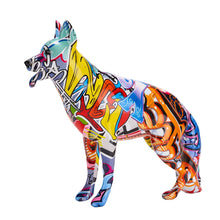 Load image into Gallery viewer, Stunning German Shepherd Design Multicolor Resin Statues-Home Decor-Dogs, German Shepherd, Home Decor, Statue-8