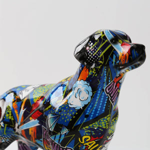 Stunning Labrador Design Multicolor Resin Statues-Home Decor-Black Labrador, Chocolate Labrador, Dogs, Home Decor, Labrador, Statue-7