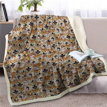 Load image into Gallery viewer, Sweetest French Bulldog Dreams Warm Blanket - Series 1-Home Decor-Blankets, Dogs, French Bulldog, Home Decor-Shiba Inu-Medium-14