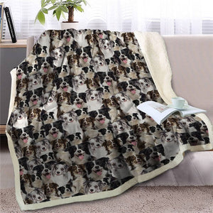 Sweetest Rottweiler Dreams Warm Blanket - Series 1-Home Decor-Blankets, Dogs, Home Decor, Rottweiler-Australian Shepherd-Medium-5