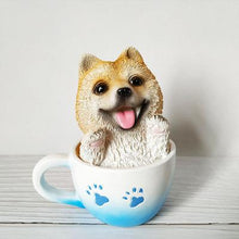 Load image into Gallery viewer, Teacup Samoyed Desktop OrnamentHome DecorShiba Inu
