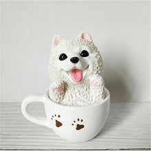 Load image into Gallery viewer, Teacup Puppies Desktop OrnamentHome DecorSamoyed