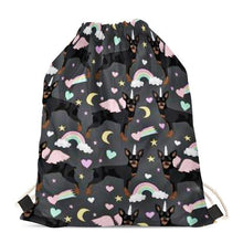 Load image into Gallery viewer, Unicorn Chihuahuas Love Drawstring BagAccessoriesMiniature Pinscher