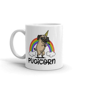 Unicorn Pug Coffee Mug - 4 OptionsMugPrint 311oz