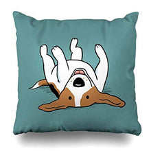 Load image into Gallery viewer, Upside Down Beagle Love Cushion CoverHome Decor