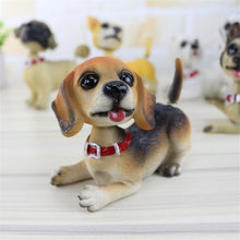Load image into Gallery viewer, Waggling Tail and Nodding Head Beagle BobbleheadCar Accessories