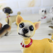 Waggling Tail and Nodding Head Pug BobbleheadCar Accessories