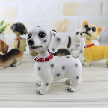 Waggling Tail and Nodding Head West Highland Terrier BobbleheadCar Accessories