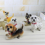 Waggling Tail and Nodding Head West Highland Terrier BobbleheadCar Accessories