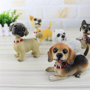 Waggling Tail and Nodding Head West Highland Terrier BobbleheadCar Accessories