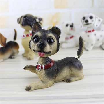 Waggling Tail and Nodding Head West Highland Terrier BobbleheadCar Accessories
