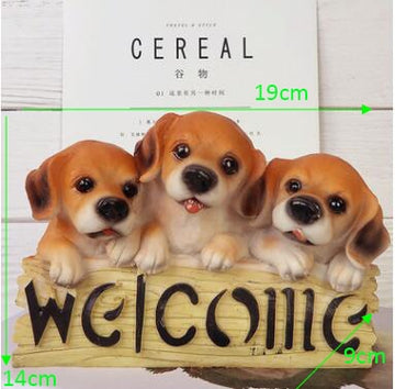 Warm Pug Welcome Statue-Home Decor-Dogs, Home Decor, Pug, Statue-Beagle-7