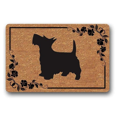 Scottie dog doormat outlet