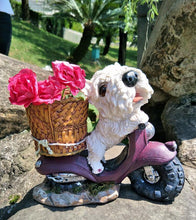 Load image into Gallery viewer, West Highland Terrier Delivery Garden Statue-Home Decor-Dogs, Home Decor, Statue, West Highland Terrier-2