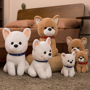 White and Fawn Chihuahua Stuffed Animal Plush Toys-Soft Toy-Chihuahua, Dogs, Home Decor, Stuffed Animal-5
