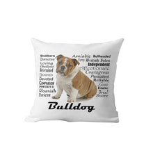 Load image into Gallery viewer, Why I Love My Alaskan Malamute Cushion Cover-Home Decor-Alaskan Malamute, Cushion Cover, Dogs, Home Decor, Siberian Husky-One Size-English Bulldog-17
