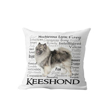 Load image into Gallery viewer, Why I Love My Alaskan Malamute Cushion Cover-Home Decor-Alaskan Malamute, Cushion Cover, Dogs, Home Decor, Siberian Husky-One Size-Keeshond-26