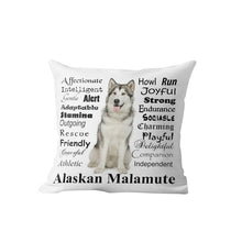 Load image into Gallery viewer, Why I Love My Alaskan Malamute Cushion Cover-Home Decor-Alaskan Malamute, Cushion Cover, Dogs, Home Decor, Siberian Husky-One Size-Alaskan Malamute-1