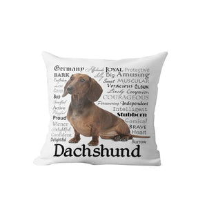Why I Love My Beagle Cushion Cover-Home Decor-Beagle, Cushion Cover, Dogs, Home Decor-One Size-Dachshund-11