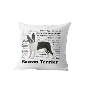 Why I Love My Beagle Cushion Cover-Home Decor-Beagle, Cushion Cover, Dogs, Home Decor-One Size-Boston Terrier-7