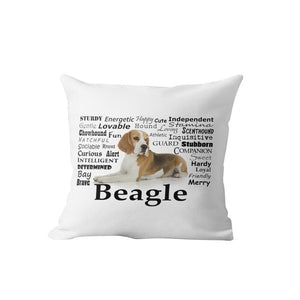 Why I Love My Beagle Cushion Cover-Home Decor-Beagle, Cushion Cover, Dogs, Home Decor-One Size-Beagle-1