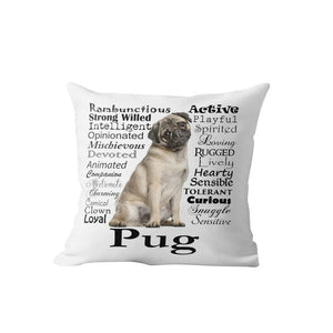 Why I Love My Border Collie Cushion Cover-Home Decor-Border Collie, Cushion Cover, Dogs, Home Decor-One Size-Pug-22
