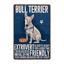 Load image into Gallery viewer, Why I Love My Border Collie Tin Poster - Series 1-Sign Board-Border Collie, Dogs, Home Decor, Sign Board-Bull Terrier-5