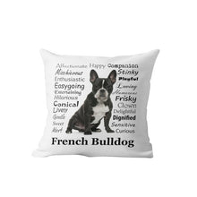 Load image into Gallery viewer, Why I Love My Corgi Cushion Cover-Home Decor-Corgi, Cushion Cover, Dogs, Home Decor-One Size-French Bulldog-14