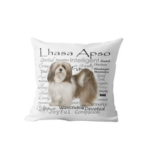 Load image into Gallery viewer, Why I Love My Dachshund Cushion Cover-Home Decor-Cushion Cover, Dachshund, Dogs, Home Decor-One Size-Lhasa Apso-12