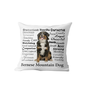 Why I Love My Dachshund Cushion Cover-Home Decor-Cushion Cover, Dachshund, Dogs, Home Decor-One Size-Bernese Mountain Dog-13