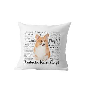 Why I Love My Dachshund Cushion Cover-Home Decor-Cushion Cover, Dachshund, Dogs, Home Decor-One Size-Corgi-8