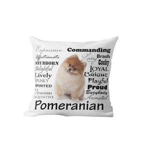 Why I Love My Lhasa Apso Cushion Cover-Home Decor-Cushion Cover, Dogs, Home Decor, Lhasa Apso-One Size-Pomeranian-21