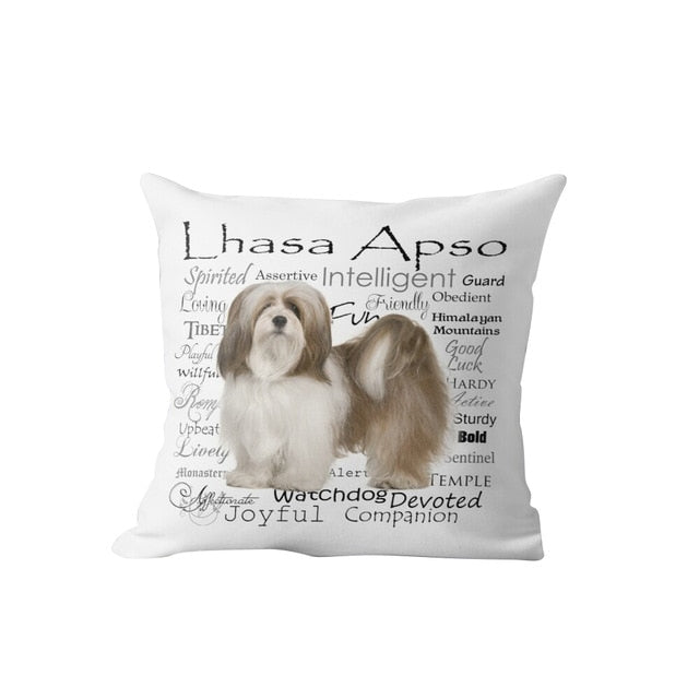 Why I Love My Lhasa Apso Cushion Cover-Home Decor-Cushion Cover, Dogs, Home Decor, Lhasa Apso-One Size-Lhasa Apso-1