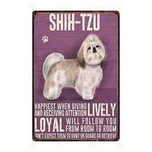 Load image into Gallery viewer, Why I Love My Lhasa Apso Tin Poster - Series 1-Sign Board-Dogs, Home Decor, Lhasa Apso, Sign Board-Shih Tzu-25