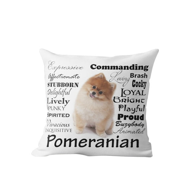 Why I Love My Pomeranian Cushion Cover-Home Decor-Cushion Cover, Dogs, Home Decor, Pomeranian-One Size-Pomeranian-1