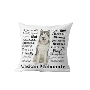 Why I Love My Rottweiler Cushion Cover-Home Decor-Cushion Cover, Dogs, Home Decor, Rottweiler-Alaskan Malamute-18